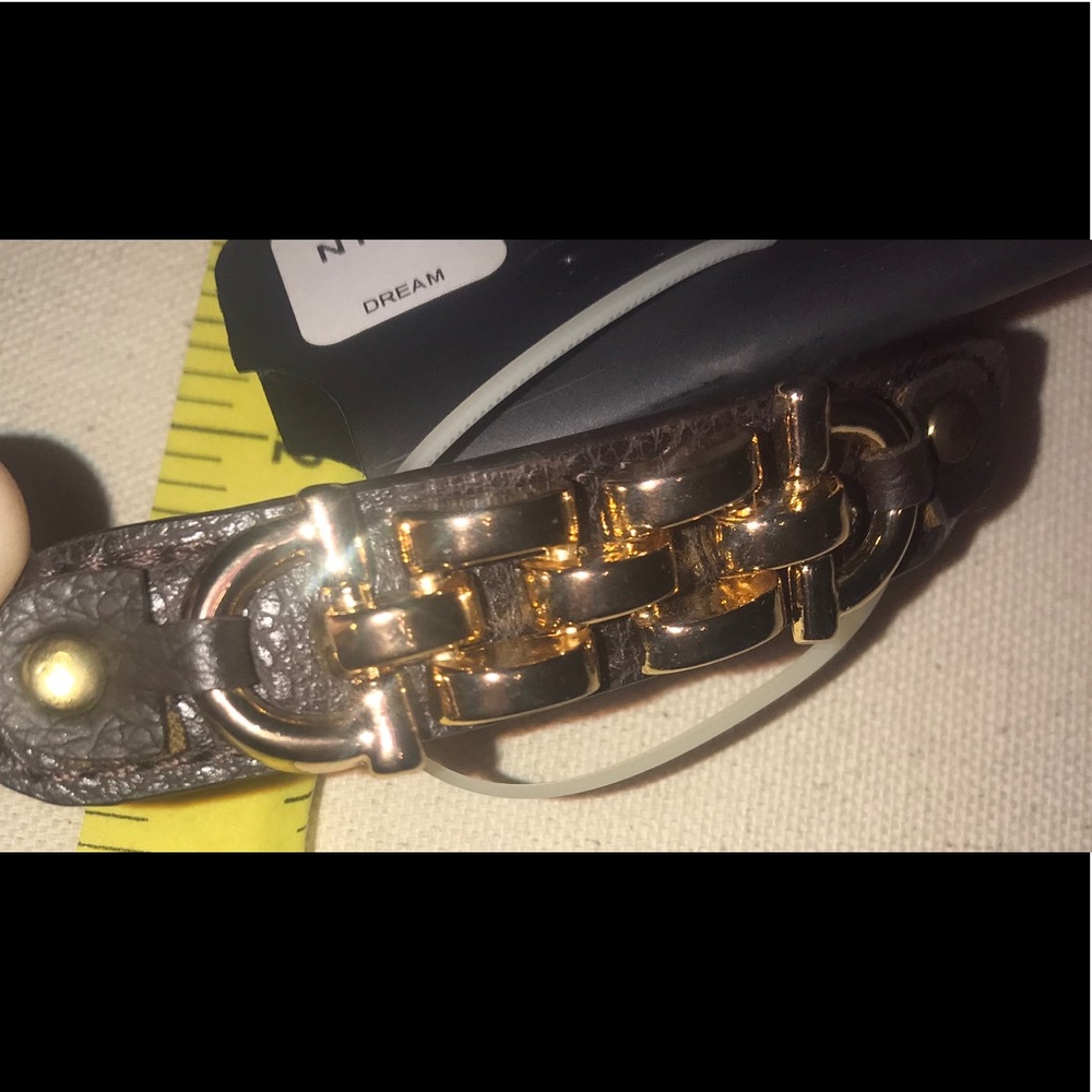 Vegan Gold Tone Metal Chain Hair Clip Barrette